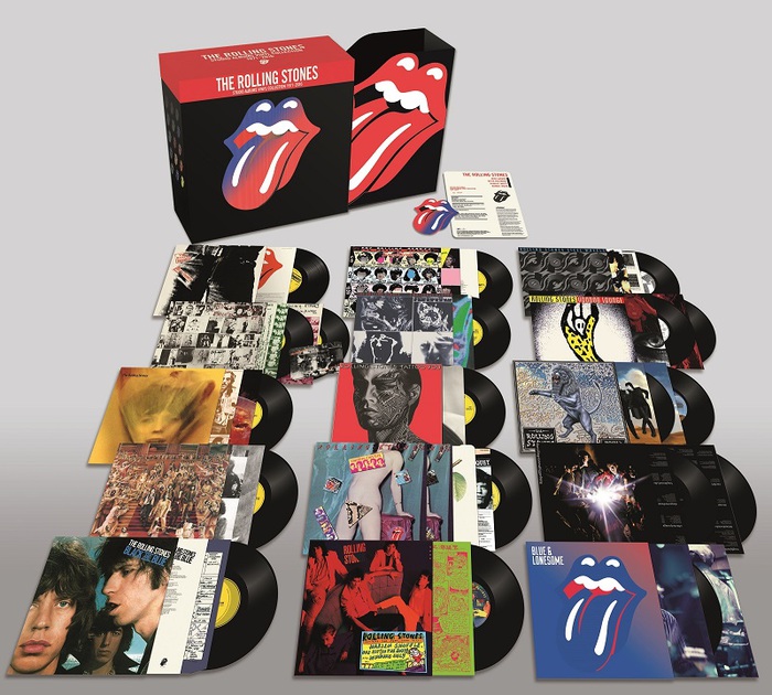 THE ROLLING STONES、6/15に15枚組LPボックス『The Studio Albums Vinyl Collection 1971 - 2016』リリース決定