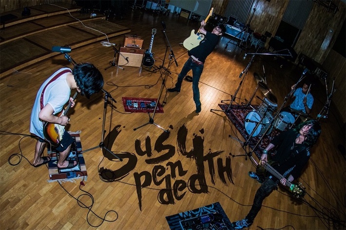 名古屋の4人組ロック・バンド Suspended 4th、新曲「INVERSION」MV公開