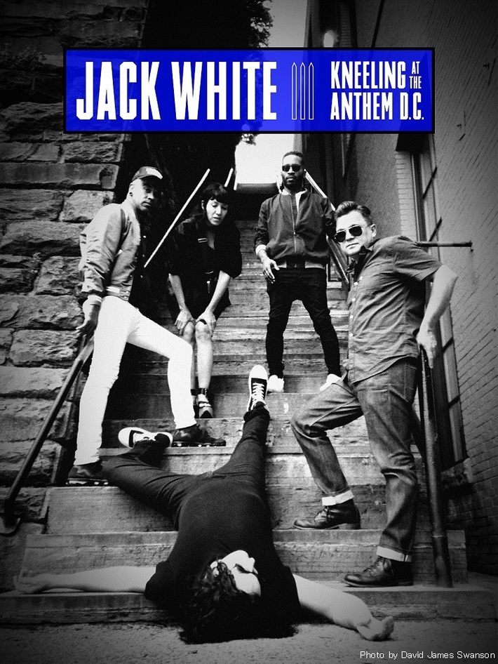Jack White、ドキュメンタリー映画"Jack White- Kneeling at The Anthem D.C."が"Amazon Prime Video"にて独占配信決定