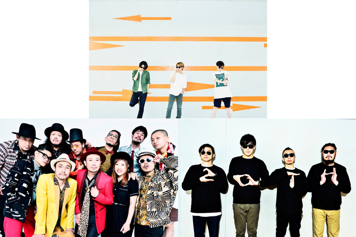 ASPARAGUS × FRONTIER BACKYARD × the band apart、12/25クリスマスに新代田FEVERにて3マン・ライヴ開催決定