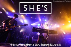 SHE'Sのインタビュー＆動画メッセージ公開。バンドのNow（今）とThen（あの時）をたっぷり味わえる、より自由で迷いのない3rdフル・アルバム『Now & Then』を2/6リリース