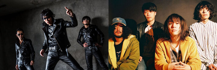 ギターウルフ × teto、7/7新宿LOFTにてツーマン・ライヴ開催決定