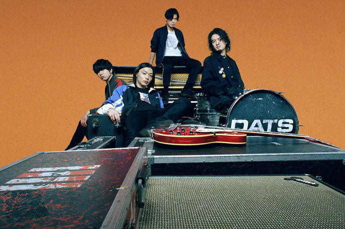 DATS、5/22リリースのニューEP表題曲「オドラサレテル」MV公開。ワンマン・ツアーの東京追加公演も決定