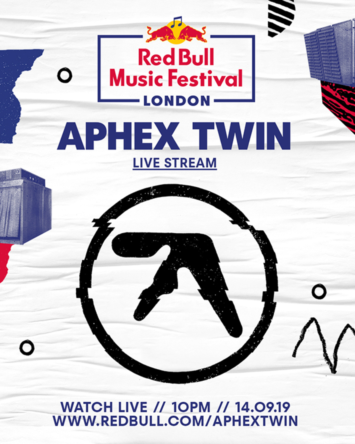 Aphex Twin ロンドンでのプレミア ショーを日本時間9 15にライヴ配信