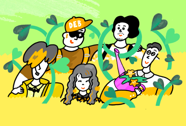 フレンズ、9/25リリースの2ndプチ・アルバム『HEARTS GIRL』アートワーク発表。明日9/11よりSpotifyにて"フレンズの歴史"プレイリスト公開も