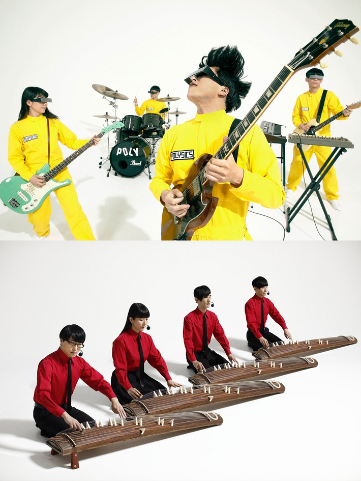 POLYSICSとThe Vocoders、10/9同時リリースのアルバム初回盤特典DVD内容発表。バンド史上初"ダブル・オーディオ・コメンタリー"ダイジェストも公開