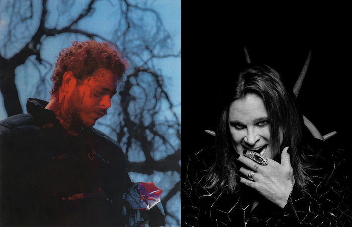 Post Malone × Ozzy Osbourne、コラボ曲「Take What You Want」ライヴ映像公開