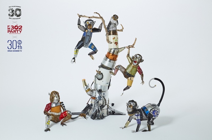 THE YELLOW MONKEY × FM802 × SPACE SHOWER TVの30周年プロジェクト始動。KEYTALK小野、ブルエン辻村らが"RADIO CRAZY"でトリビュート・ライヴ実施、5ヶ月連続特番OAなど