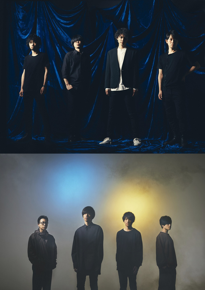 9mm Parabellum Bullet × androp、4/8恵比寿ザ・ガーデンホールにてツーマン・ライヴ開催決定。 両バンドのヴォーカリストによる弾き語りツアーも