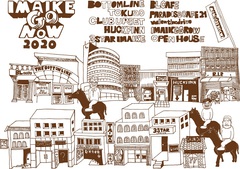 名古屋のサーキット・イベント"IMAIKE GO NOW 2020"、3/14-15に開催。第1弾出演者でスクービー、the peggies、jizue、フルカワユタカ、ドミコ、mouse on the keysら39組