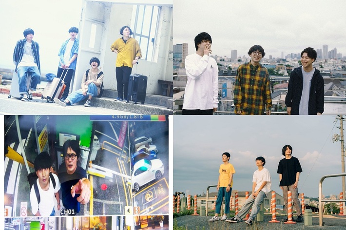 kobore、Dear Chambers、Negative Campaign、the paddlesら擁する"Paddy field"が初のレーベル・ツアー開催決定