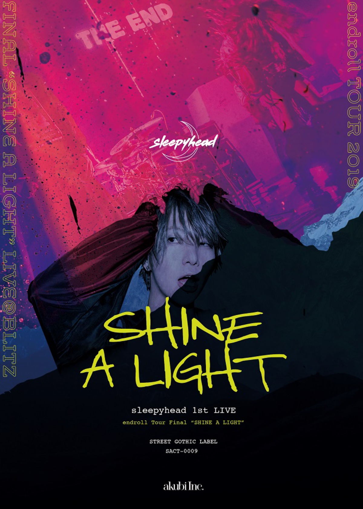 sleepyhead、3/11リリースのライヴ映像作品『SHINE A LIGHT