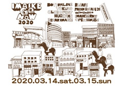 名古屋のサーキット・イベント"IMAIKE GO NOW 2020"、第3弾出演者にTRI4TH、Keishi Tanaka、te'、RAMMELLS、THE BOHEMIANS、Attractionsら19組決定
