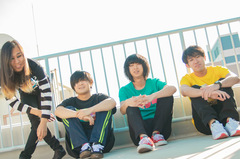 平成最後の青春パンク・バンド 古墳シスターズ、4/1リリースのデビュー・フル・アルバム『スチューデント』ジャケット公開。ツアー・ゲストも一部発表