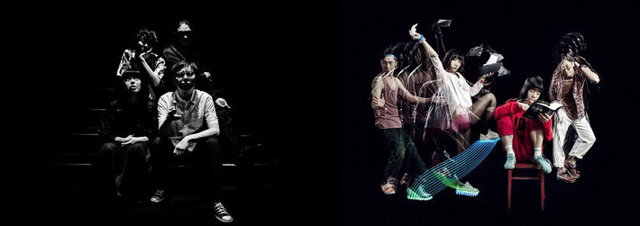 ZAZEN BOYS×ニガミ17才、3/20マイナビBLITZ赤坂にてツーマン・ライヴ開催決定