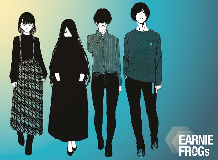 EARNIE FROGs、5/9に無観客生配信ライヴ"COVER NIGHT vol.3"実施決定