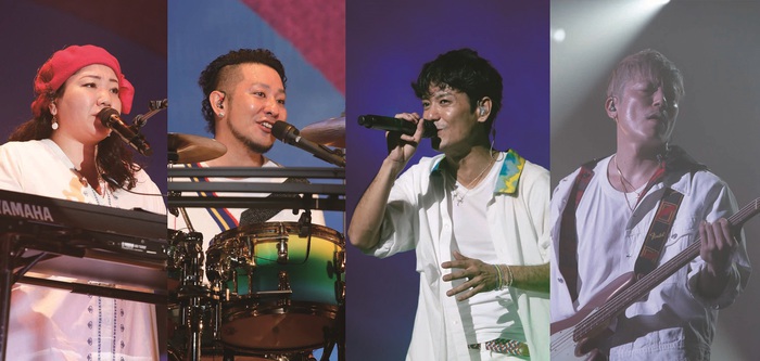 HY、20周年記念ツアー地元沖縄公演を映像化。ライヴDVD『HY 20th Anniversary RAINBOW TOUR 2019-2020』6/3リリース。初回盤にはリハーサル参加券封入