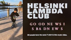 Helsinki Lambda Club、「Good News Is Bad News」MVを明日6/13 20時よりプレミア公開。ゲストに山崎 陸（teto）迎えたトーク・ライヴも生配信