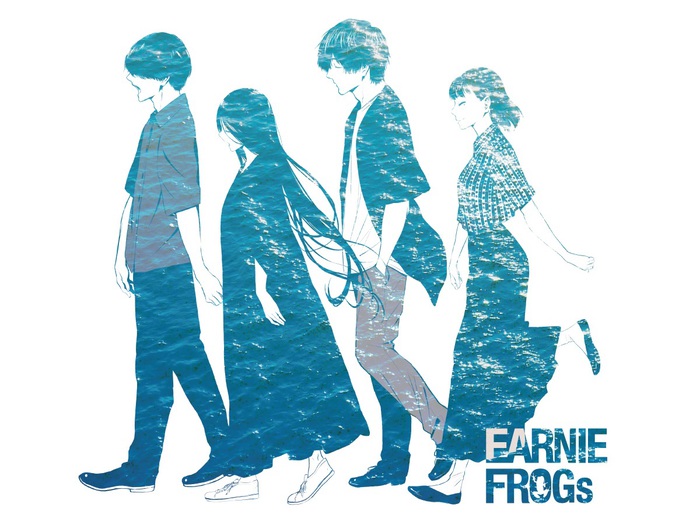 EARNIE FROGs、春夏秋冬リリース企画第2弾EP『ラムネサイダー』7/15にタワレコ限定リリース