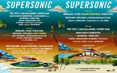 9月開催の"SUPERSONIC"、第3弾ラインナップにNovelbright、Vaundy、Nicky Romero、m-floら決定。BLACK EYED PEASの大阪公演出演も発表