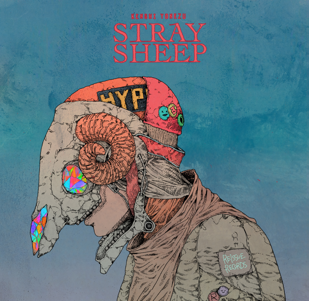 米津玄師、5thアルバム『STRAY SHEEP』8/5リリース決定。描き下ろし 