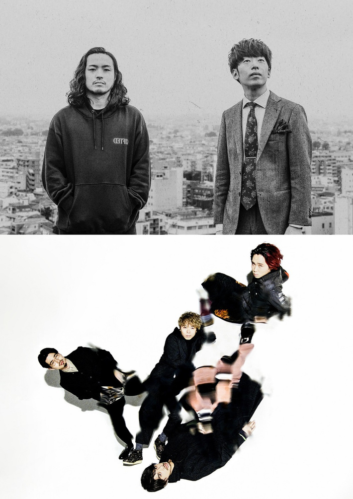 Creepy Nuts＆OKAMOTO'S、対バン生配信ライヴ開催決定