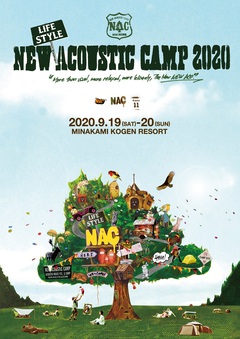 "New (Lifestyle) Acoustic Camp 2020"、9/19-20開催。OAU出演決定＆タイムテーブル公開、オーガナイザー TOSHI-LOWが開催への思い語るYouTube生配信も