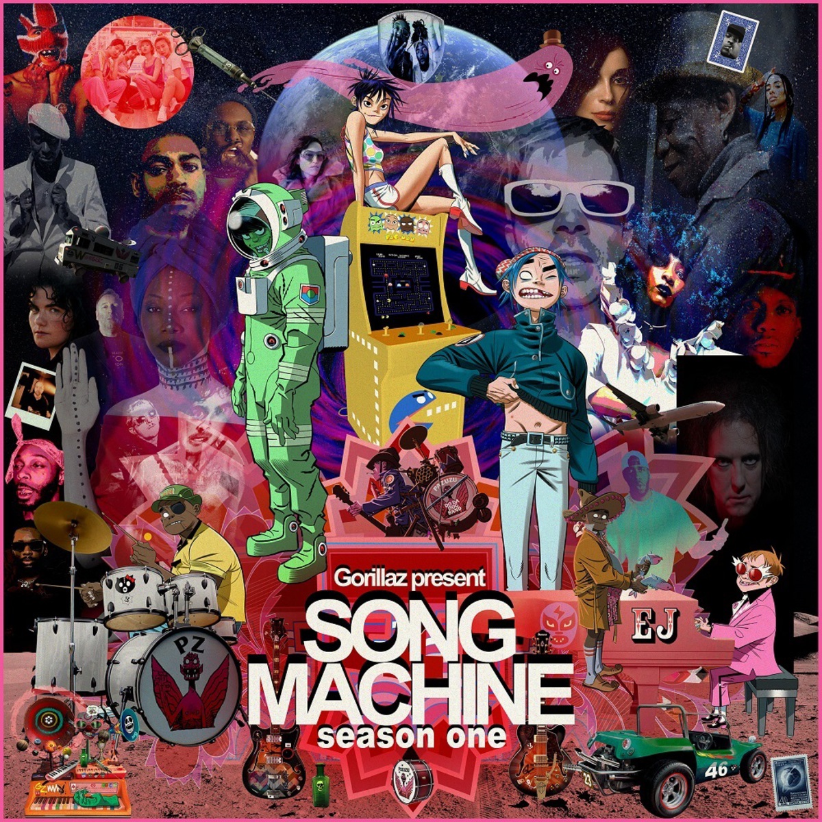 Gorillaz ニュー アルバム Song Machine Season One Strange Timez 10 23リリース Beck St Vincent Georgiaらに加え日本からchaiも参加
