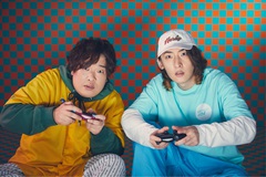 ビッケブランカ VS 岡崎体育、シングル『化かしHOUR NIGHT』初回封入特典で"リリース記念生配信"決定。アートワークも公開