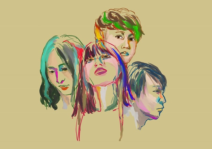 パスピエ、有観客＋生配信ワンマン"synonium"12/25開催決定。大胡田なつき（Vo）描き下ろしアルバム『synonym』ジャケット・ヴィジュアル公開