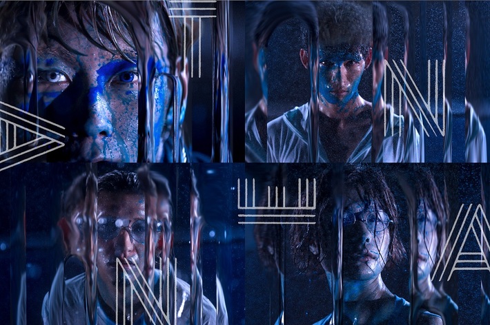 ANTENA、新曲「未来を待てない」MV公開。渡辺 諒（Vo）がダンス、"＃アンテナブルー"をキーワードにメンバー全員ずぶ濡れに