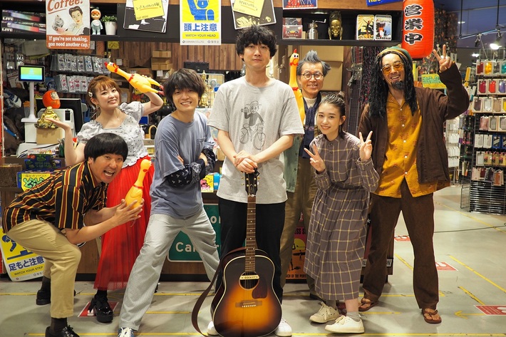 忘れらんねえよ、柴田隆浩（Gt/Vo）がメ～テレドラマ"ヴィレヴァン！２ ～七人のお侍編～"11/30放送の最終回に出演