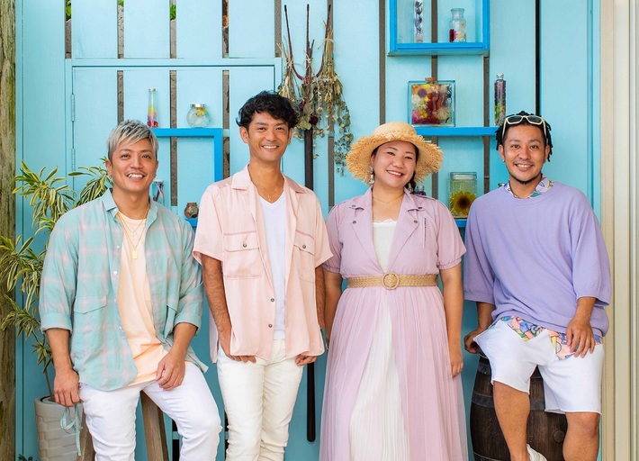 HY、花＆笑顔をテーマにしたニュー・アルバム『HANAEMI』2/24リリース。ジャケットはメンバー手作りのハーバリウム