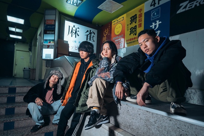 名古屋発の4人組バンド AFTER SQUALL、1stミニ・アルバム『THE PINKY』本日2/17リリース。収録曲「sauvage」MV公開