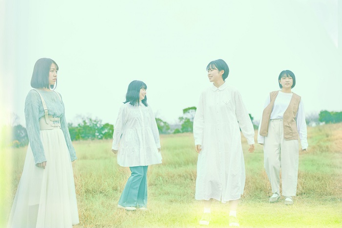 大阪女性4人組バンド"ハク。"、2ndデジタル・シングル「本物」本日3/31リリース。MV＆新アー写も公開