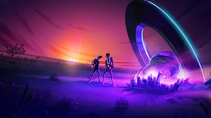 謎のアーティスト AREA21、"銀河系で最もハッピーなアンセム"「La La La」配信リリース＆MV公開