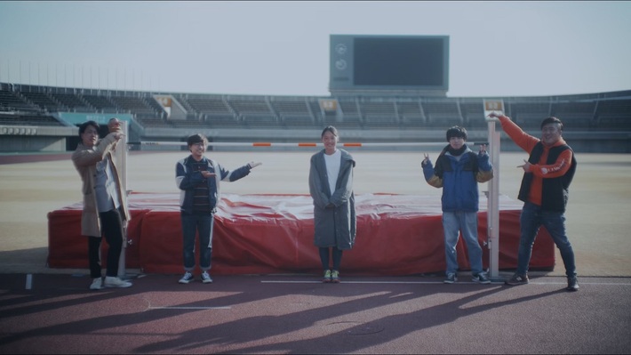 メメタァ、本日4/21配信開始の4ヶ月連続デジタル・シングル第1弾「ロスタイム」走高跳選手 中村紗華出演のMV公開