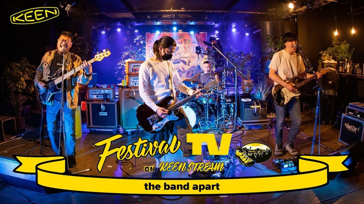 The Band Apart Keen のyoutube 1周年特番でライヴ トーク ムービー前編公開 Kan Sano Chaiとのレアなクロストークも