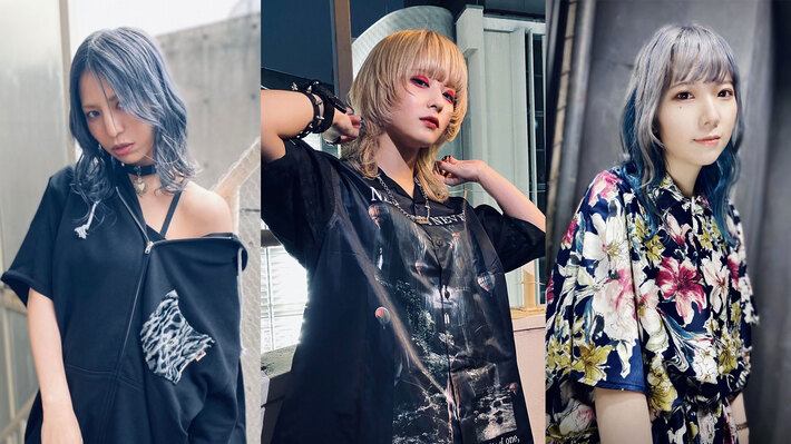 てのひらえる、Lilly（リトルリリス）、0C（CODE OF ZERO）、6/22開催の下北沢LIVEHOLIC6周年×ROCK HAiR FACTORY3周年イベントを目前に控え、ヘアモデルに登場。スタイルを公開