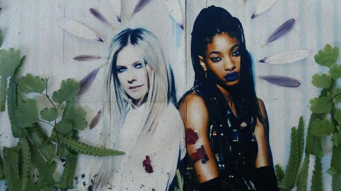 Avril Lavigne＆Travis Barker（BLINK-182）参加。WILLOW、ニュー・アルバム『Lately I Feel Everything』収録曲「G r o w」ヴィジュアライザー公開