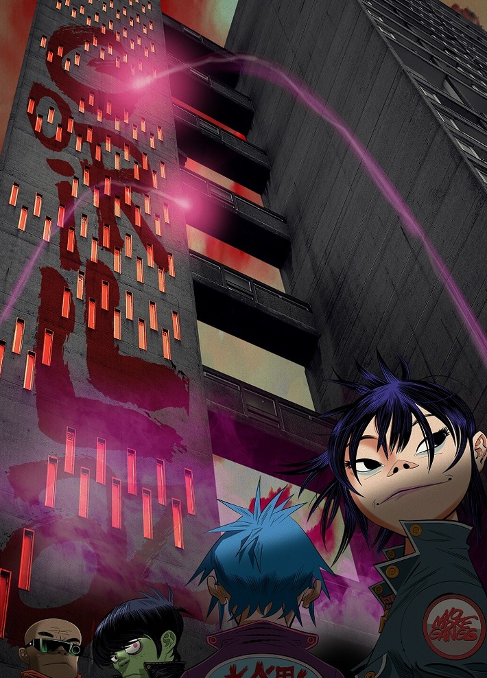 GORILLAZ、3曲収録のニューEP『Meanwhile』デジタル・リリース