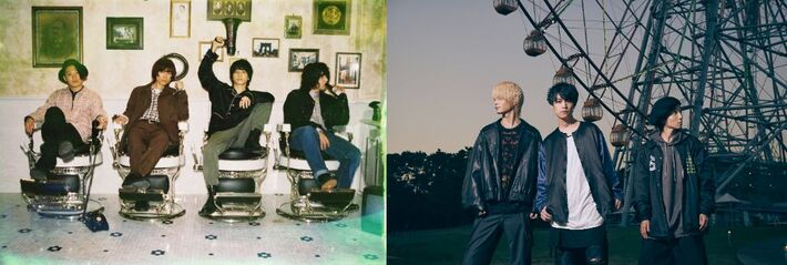 Lenny code fiction × リアクション ザ ブッタのツーマン・ライヴが決定。"SHIBUYA DIVE pre.「ダイブ!!」"、10/26開催