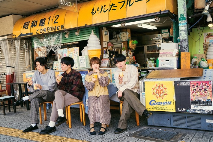 福岡在住の4人組シューゲイザー・バンド"クレナズム"、4thミニ・アルバム『Touch the figure』10/27リリース決定。全国ワンマン・ツアー発表