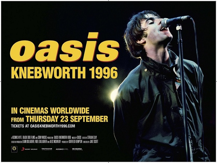 OASIS、9/23公開の映画"オアシス：ネブワース1996"より「Live Forever」ライヴ映像先行公開＆音源配信スタート