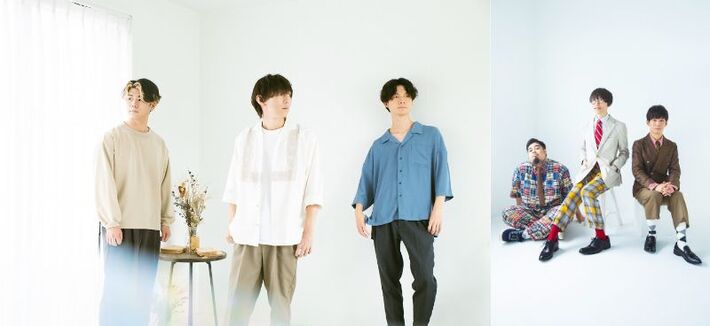the shes gone × ウソツキ、"UK.PROJECT"によるイベント"ONE ON ONE"でツーマン・ライヴ決定