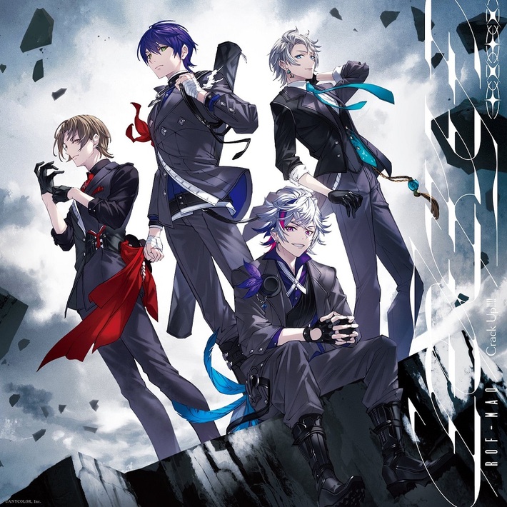 "にじさんじ"所属VTuberによるユニット ROF-MAO、初ミニ・アルバム『Crack Up!!!!』Q-MHz、首藤義勝（KEYTALK）ら参加クリエイター陣のコメント到着。CD詳細も発表