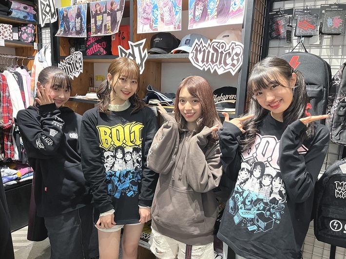 B.O.L.T、3rdシングル『More Fantastic』リリース記念しGEKIROCK CLOTHINGにて1日店長実施。メンバーのコメントも到着