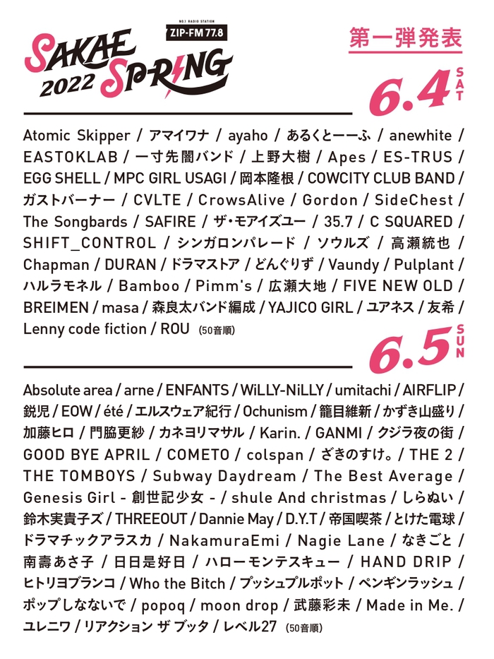 Sakae Sp Ring 22 第1弾出演者でvaundy ドラマストア Five New Old