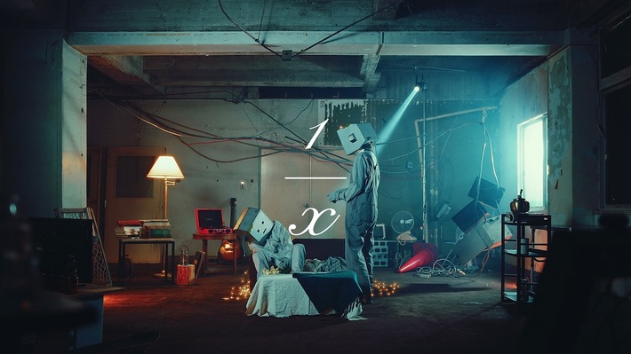 ウソツキ、「x分の1」MV公開。限られた電力を供給し合うロボット・カップルの最後とは