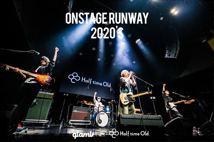 Half time Old、glambのモデルに起用。ステージ上でのフォト・セッションによるコラボレーション・ルック公開。5/18より東京glamb Tokyoで写真展も開催
